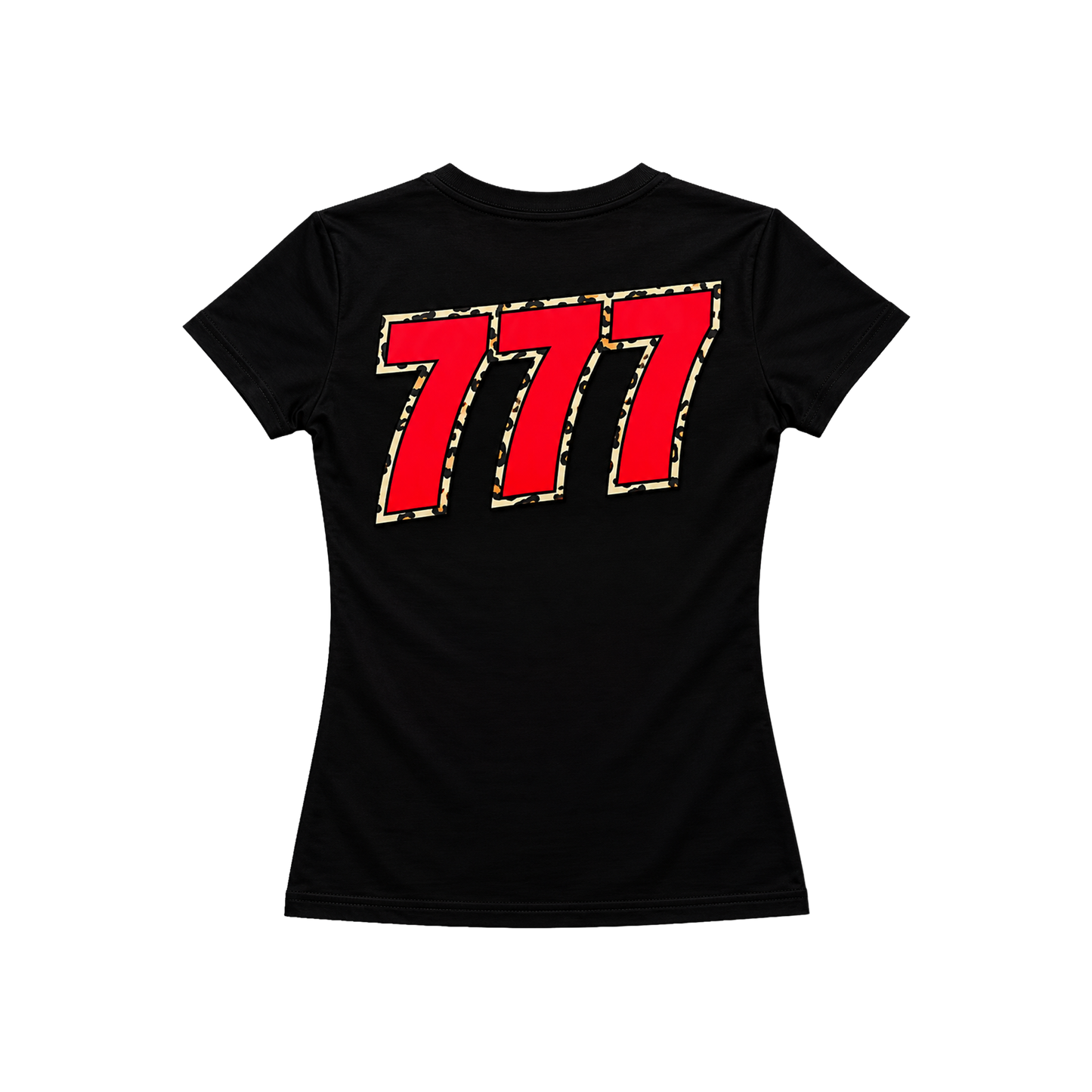 777 Baby Tee (Black)